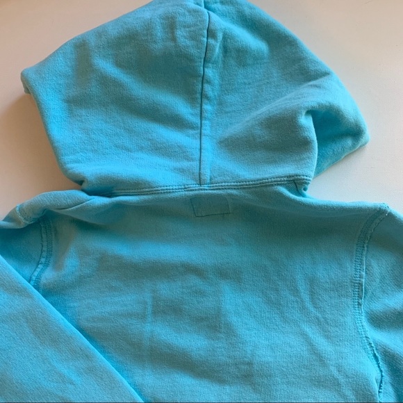 Roots Athletics Hoodie Zip Up Light Blue Sz S - Picture 6 of 9